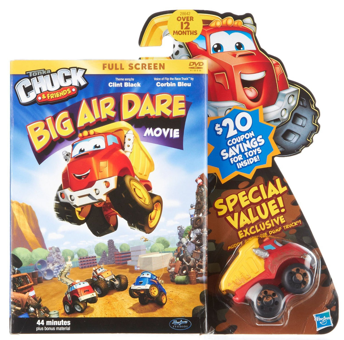 Chuck Big Air Dare DVD And Vehicle
