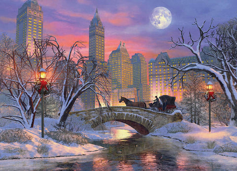 Christmas Eve in New York City by Dominic Davison
