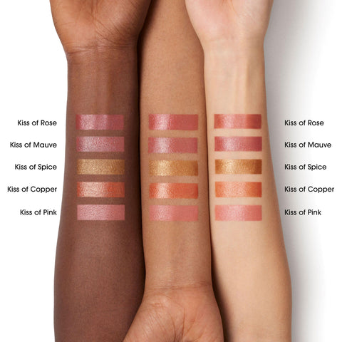 bareMinerals Complexion Rescue Liquid Blonzer, Blush + Bronzer Hybrid, Bronzer Blush for a Sun-Kissed Glow, Buildable Face Bronzer + Blush for Cheeks, Gel-Cream, Vegan (Kiss of Spice)