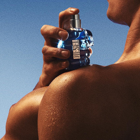 Diesel Sound of the Brave 2 PC Fragrance Gift Set for Men - 1.7 Fl Oz Eau de Toilette Spray & 3.4 Fl Oz Shower Gel - Notes of Bison Grass Accord, Amber Woods & Juniper Essence