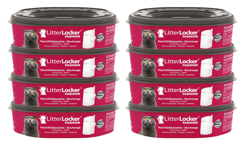 Litterlocker Plus Refill for Octagonal Cat Set of 6
