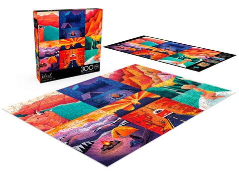 Buffalo Games - Places You Will Go - 300 LARGE Piece Jigsaw Puzzle