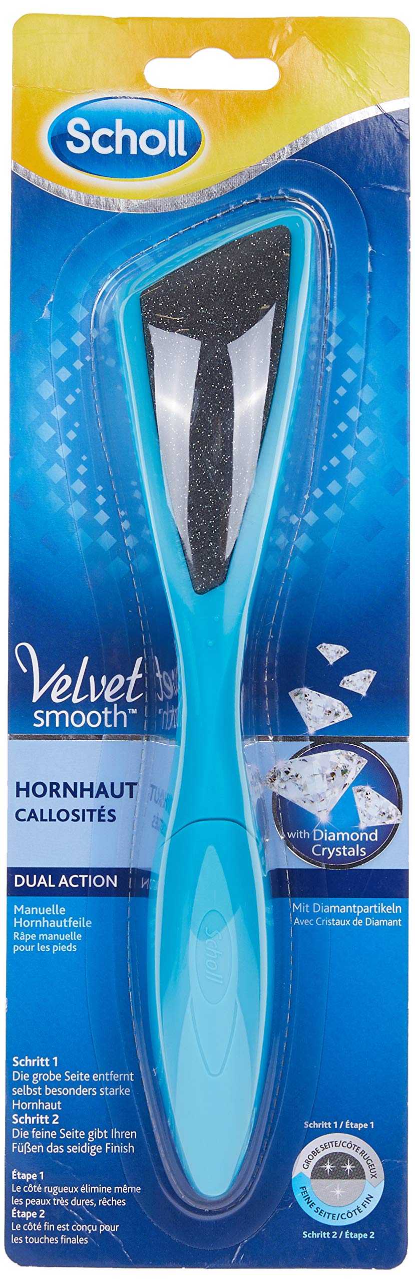 Scholl Velvet Smooth Callus File with Diamond Particles (Pack of 1)