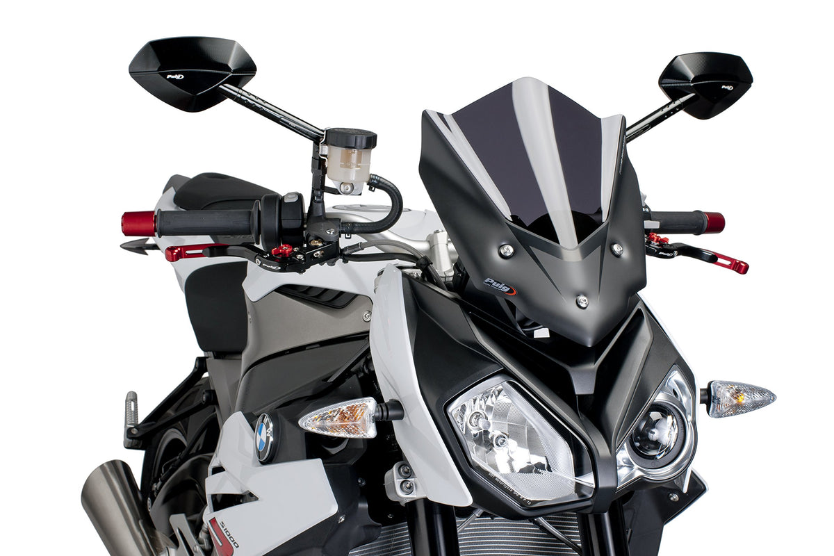 Puig 7040F Dark Smoke WindShield (BMW S1000R 14'-20')