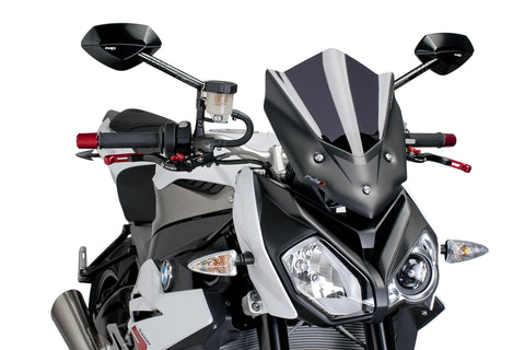 Puig 7040F Dark Smoke WindShield (BMW S1000R 14'-20')