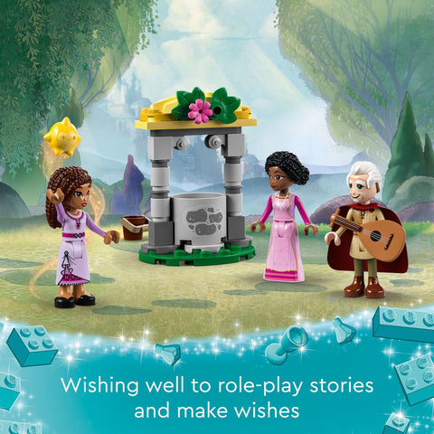 LEGO Disney Wish: Ashaâ€™s Cottage 43231 Building Toy Set, A Cottage for Role-Playing Life in The Hamlet, Collectible Gift This Holiday for Fans of The Disney Movie, Gift for Kids Ages 7 and up
