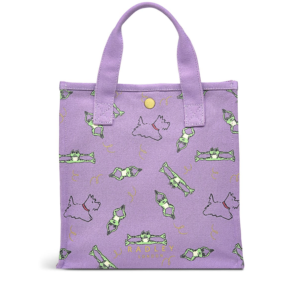 RADLEY London Jumping for Joy- Small Open Top Tote Bag Recycled Fabric in Lavender Lilac