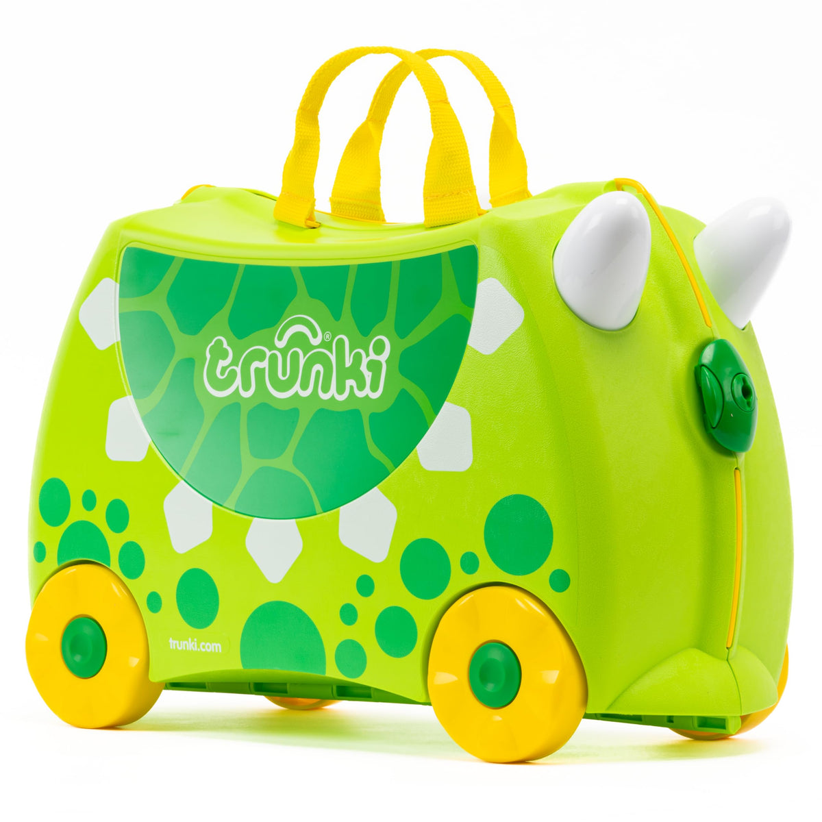 Trunki ChildrenÃ¢â‚¬â„¢s Ride-On Suitcase and Kid's Hand Luggage | Dinosaurs Toy Gift for 3 year olds : Dudley the Dinosaur (Green)