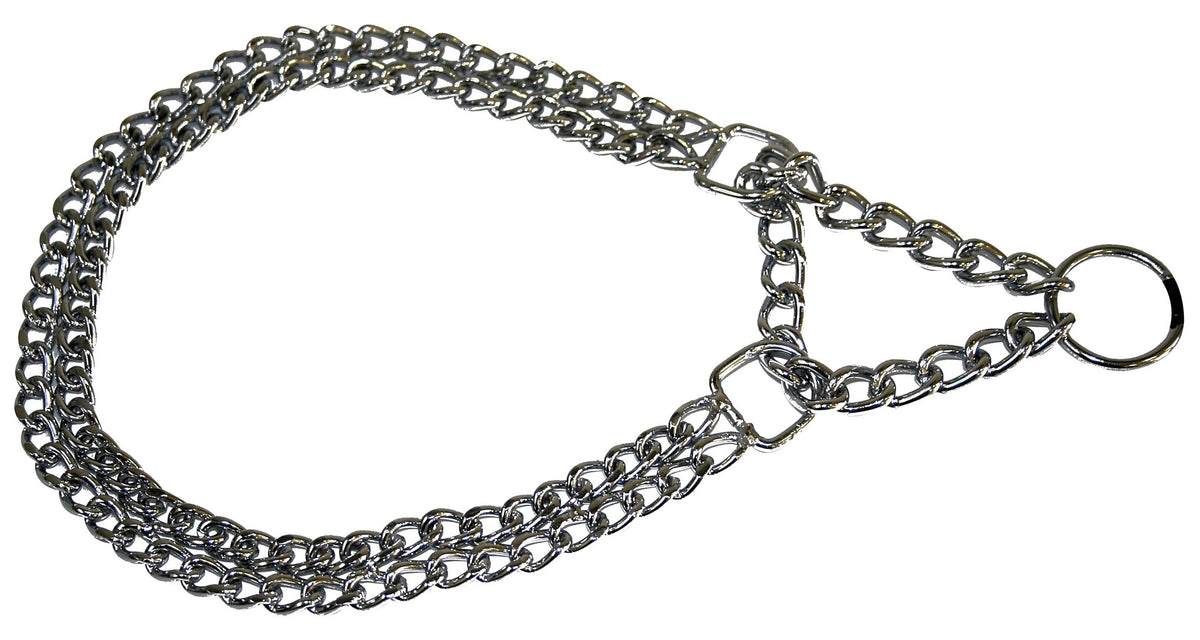 Croci Half String Chromium Collar, 55 cm