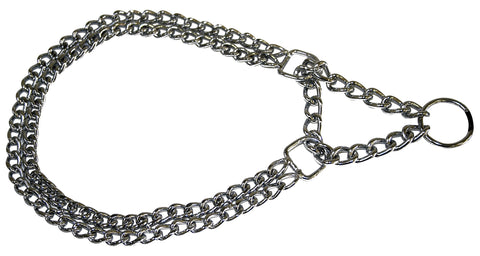 Croci Half String Chromium Collar, 55 cm