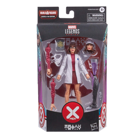Marvel Hasbro Legends Series X-Men 6-inch Collectible Moira MacTaggert Action Figure Toy, Premium Design and 5 Accessories, Ages 4 and Up, White