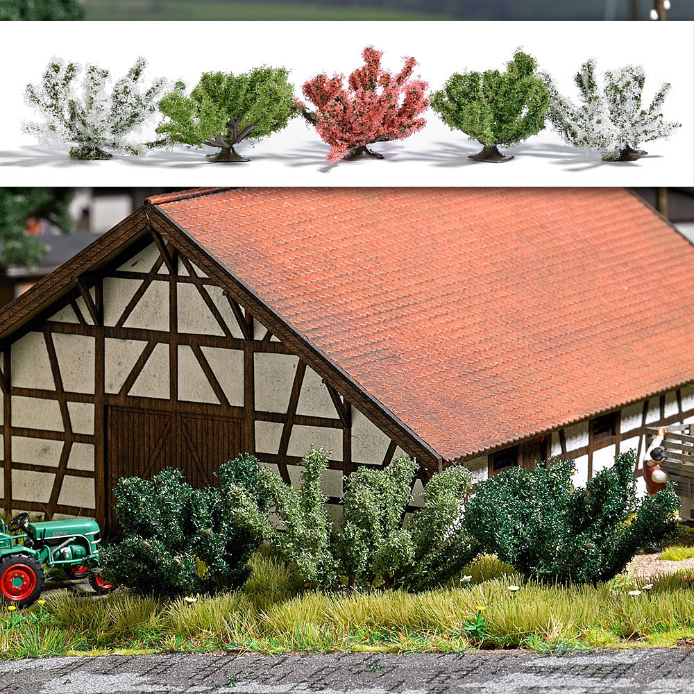 Busch 6060 Spring Bushes 5/A Scale Scenery Kit