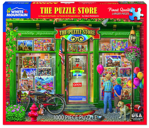 White Mountain Puzzles The Puzzle Store - 1000 Piece Jigsaw Puzzle