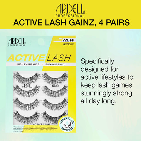 Ardell Active Gainz 4 pairs of lashes