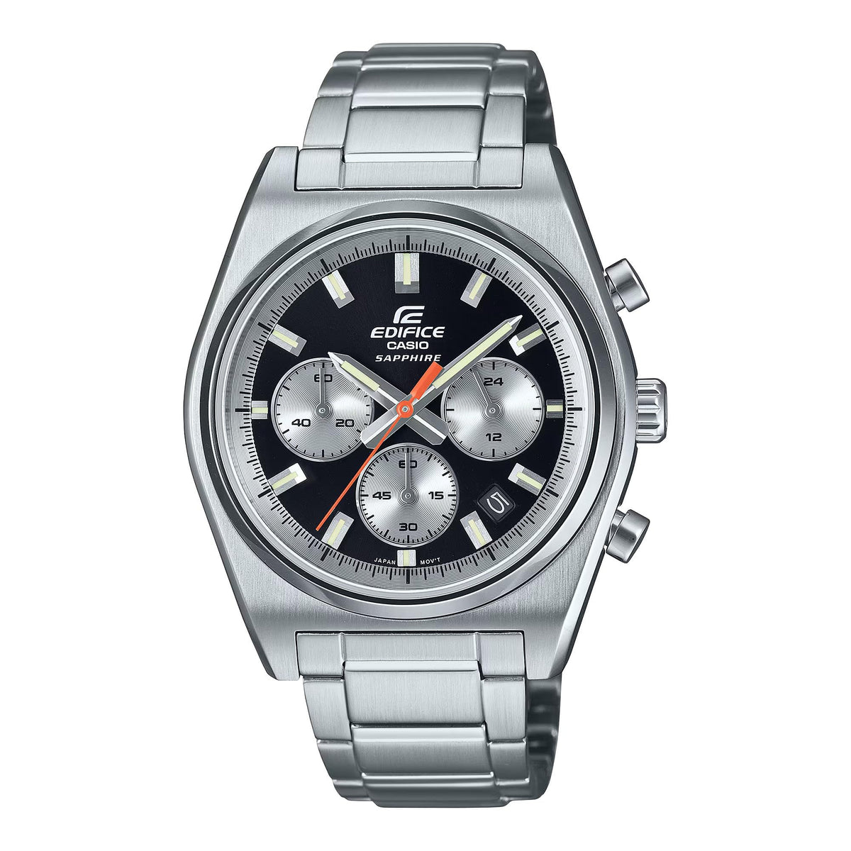 Casio Men's Chronograph Quartz Watch with Stainless Steel Strap EFB-730D-1AVUEF