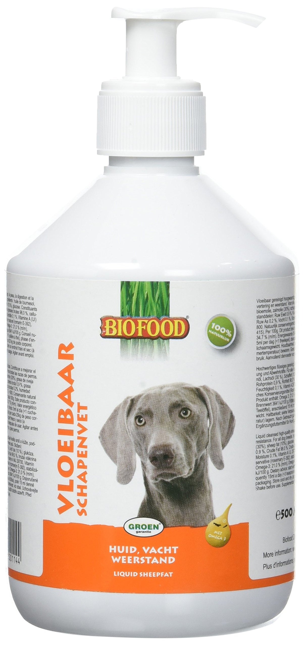 BIOFOOD Sheep Fat for Dogs 500 ml