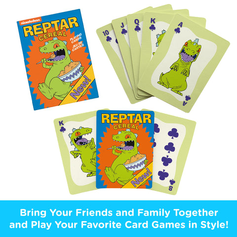 AQUARIUS Rugrats Repatar Playing Cards - Rugrats Themed Deck of Cards for Your Favorite Card Games - Officially Licensed Nickelodeon Merchandise & Collectibles