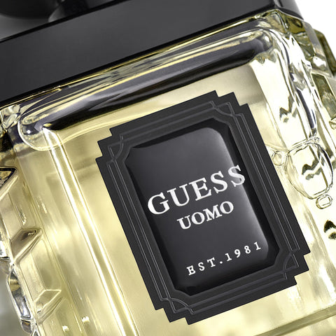 GUESS Uomo After Shave For Men, 3.4 Fl. Oz., Fresh & Elegant Fragrance
