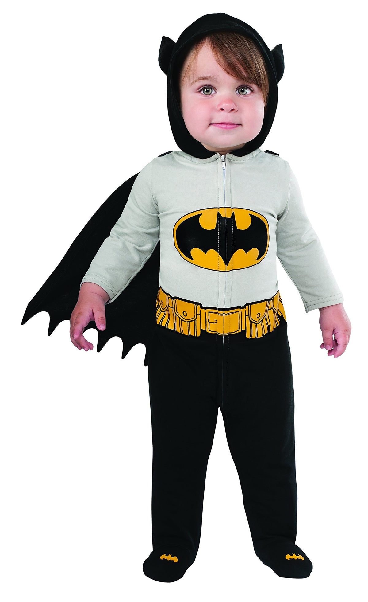 Rubie's baby boys Dc Comics Superhero Style Batman Costume Party Supplies, As Shown, 0-6 Months US