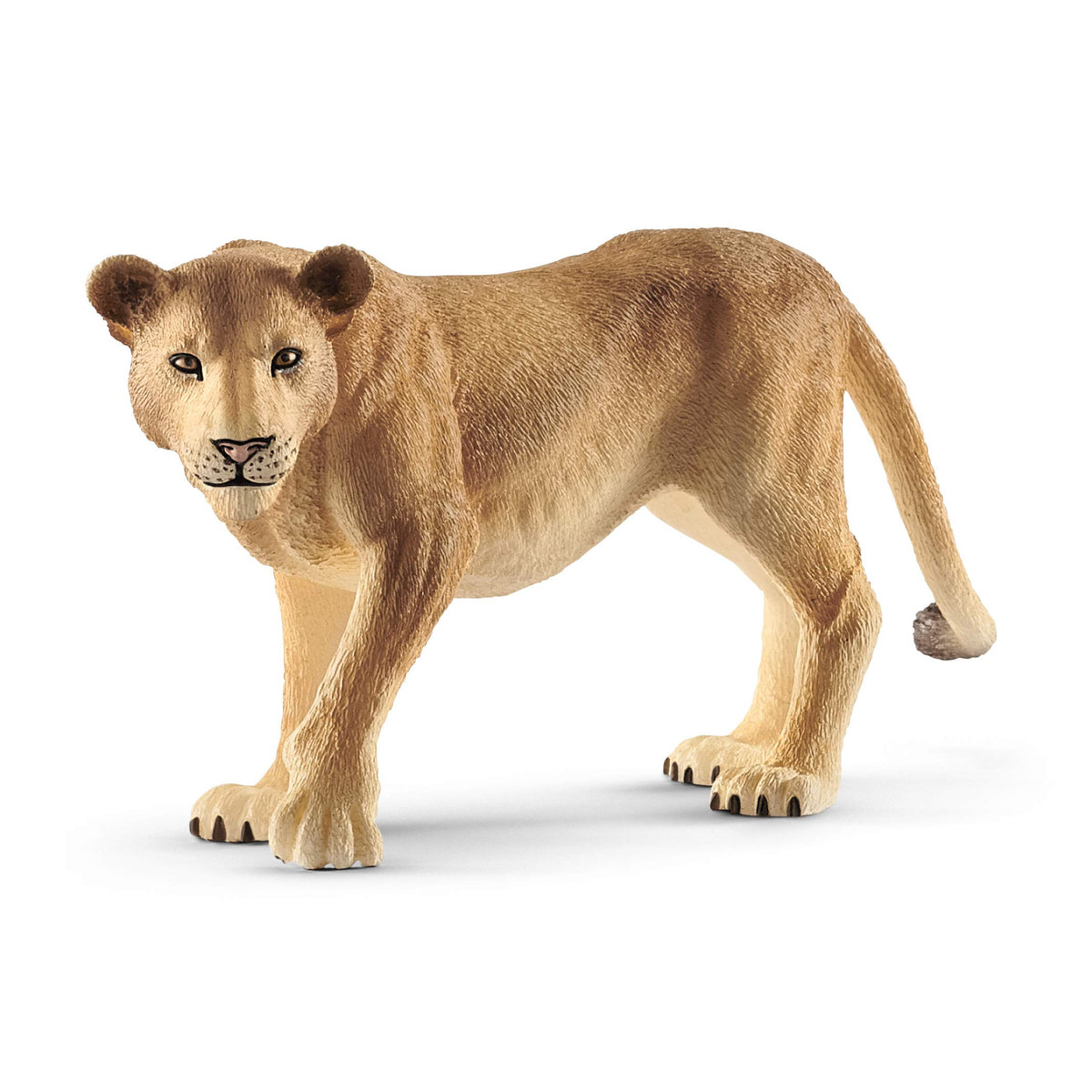 SCHLEICH 14825 Lioness Wild Life Toy Figurine for children aged 3-8 Years, Brown