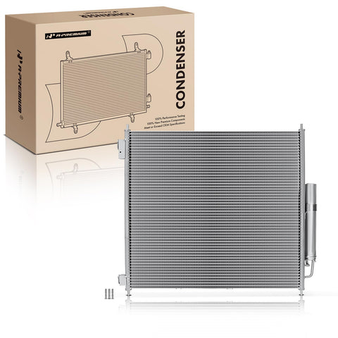 A-Premium Air Conditioning A/C Condenser Compatible with Land Rover Range Rover 2013-2020, Range Rover Sport 2014-2019, Discovery 2017-2019, 3.0L 5.0L, Replace# 4433, 940408