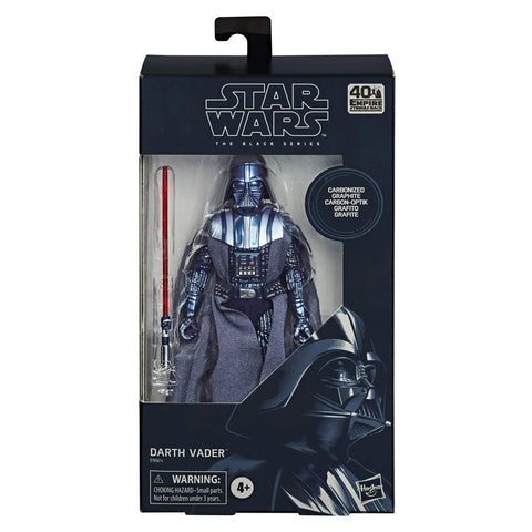 STAR WARS The Black Series Carbonized Collection Darth Vader Toy 6-Inch-Scale The Empire Strikes Back Collectible Action Figure (Amazon Exclusive)