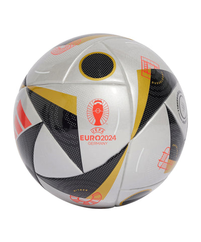 adidas Unisex Euro 2024 Mini Football Euro 2024 Silver/Gold Mini