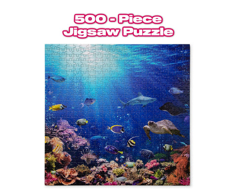 Under The Sea Coral Reef 500 Piece Jigsaw Puzzle
