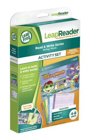 Leapfrog Leapreader Writing Workbook Talking Words Factory