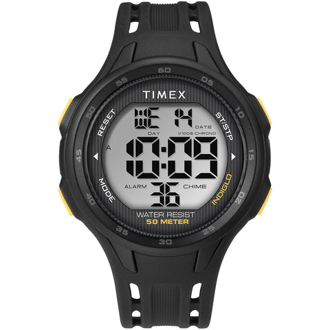 Timex Men's DGTL 45mm Chrono Sport Resin Strap Watch TW5M41400