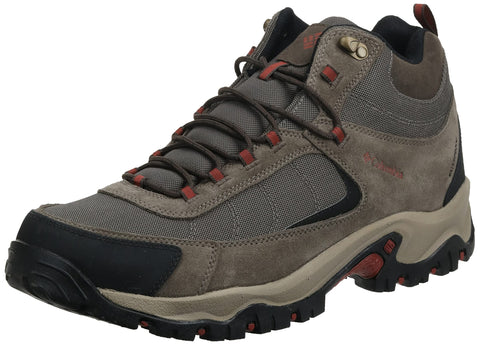 Columbia Men's Granite Ridge Mid Waterproof, Mud/Rusty, 8