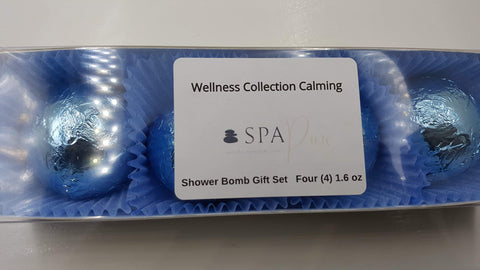 Spa Pure Relaxing Aromatherapy Shower Steamers Bombs - Shower Bombs with Essential Oils - Unisex Bath Melts - Self Care and Relaxation Shower Steamer - Enjoy Spa at Home - (4 Count