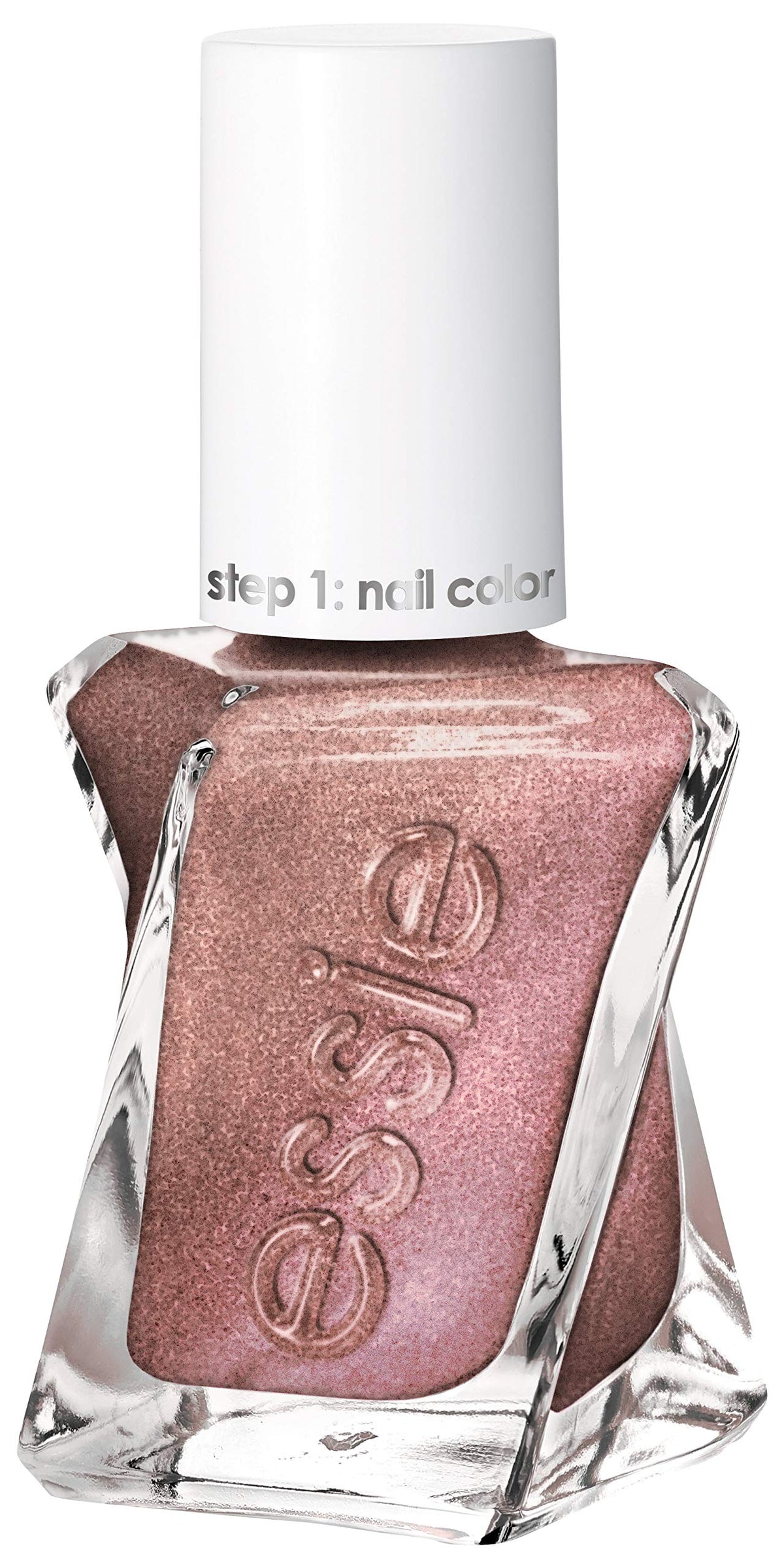 essie Gel Couture 2-Step Longwear Nail Polish, Gold Gilding, Metallic Nail Polish, 0.46 fl. oz.