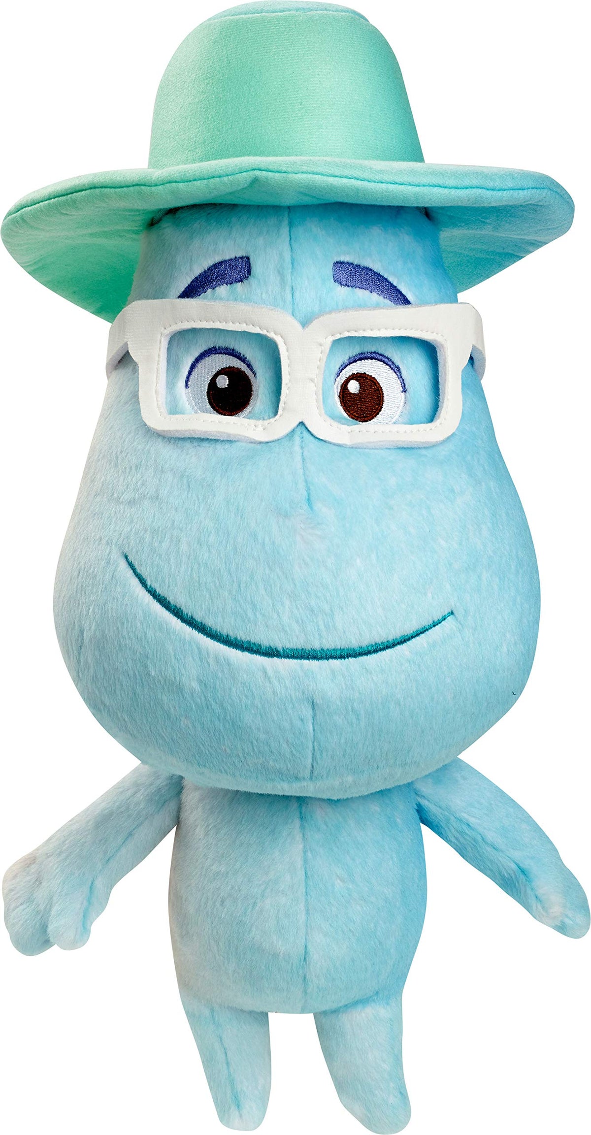 Mattel Pixar Soul Joe Gardner Feature Plush Doll Collectible Approx 16-in Tall, Huggable Stuffed Character Toy with Movie-Authentic Look, Collectors Gift