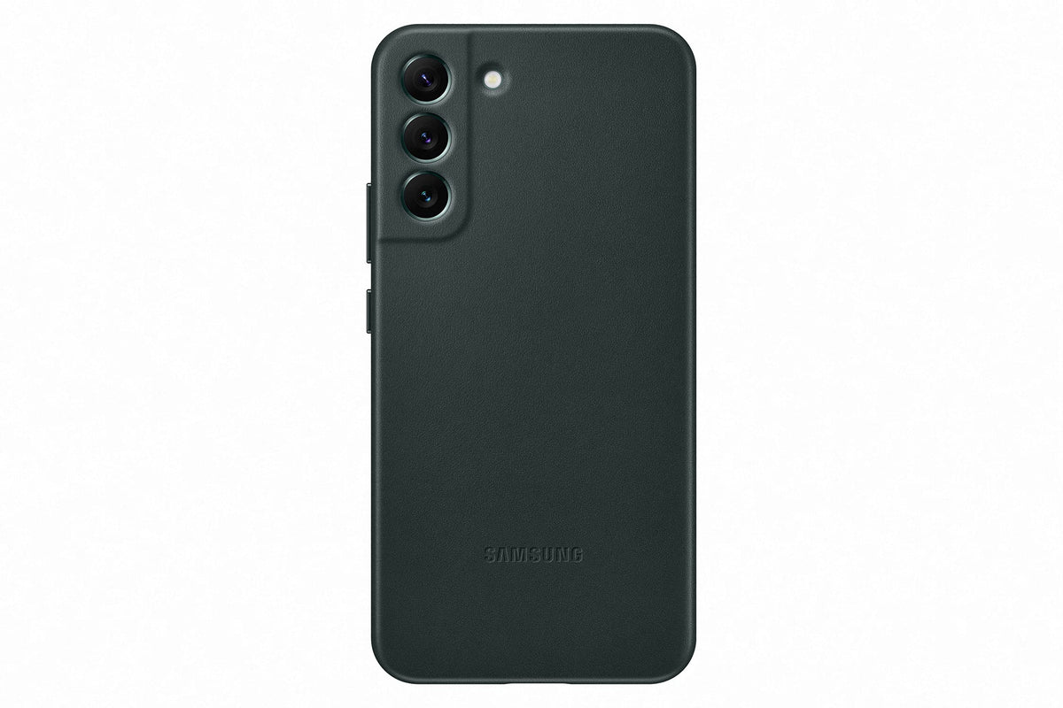 Samsung Official S22+ Leather Cover Green