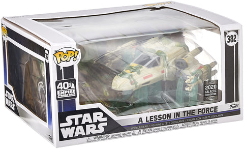 Funko Pop! Deluxe: Yoda Lifting X-Wing, Galactic Convention Exclusive