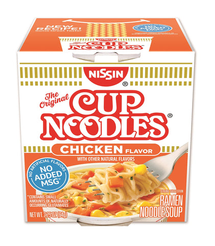 Nissin, Chicken Flavor Cup Noodles, 13.5 Fl Oz