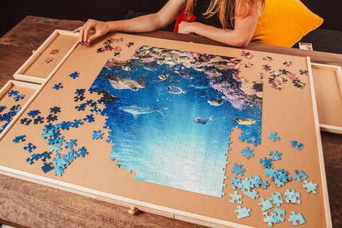 Under The Sea Coral Reef 500 Piece Jigsaw Puzzle