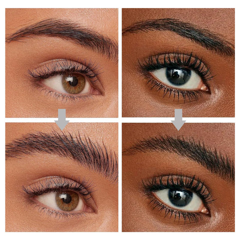 Boobeen Clear Eyebrow Styling Gel, Brow Shaping Wax with Flexible Applicator, Long Lasting Eyebrow Pomade for 3D Feathery Brows