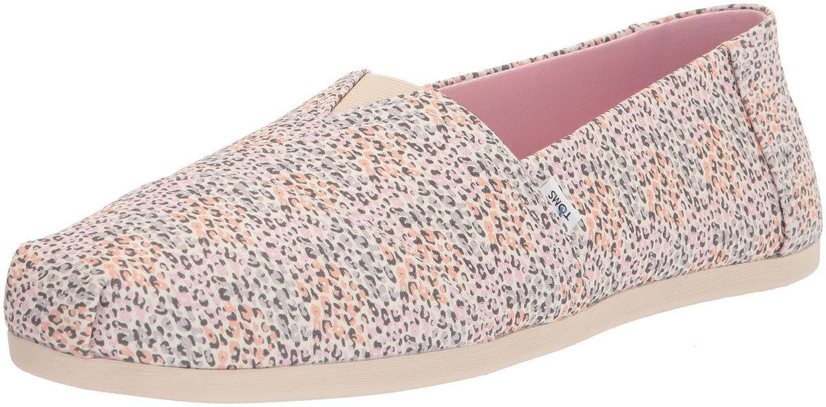TOMS Womens Alpargata Slip On Flats Casual - Multi - Size 7 B