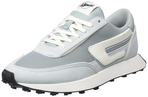 Diesel Women's Sneaker, Grey, 4