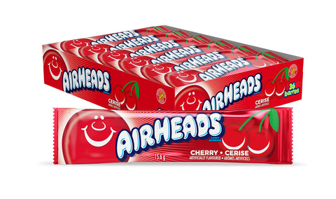 Airheads Cherry, 0.55-Ounce Packages (Pack of 144)