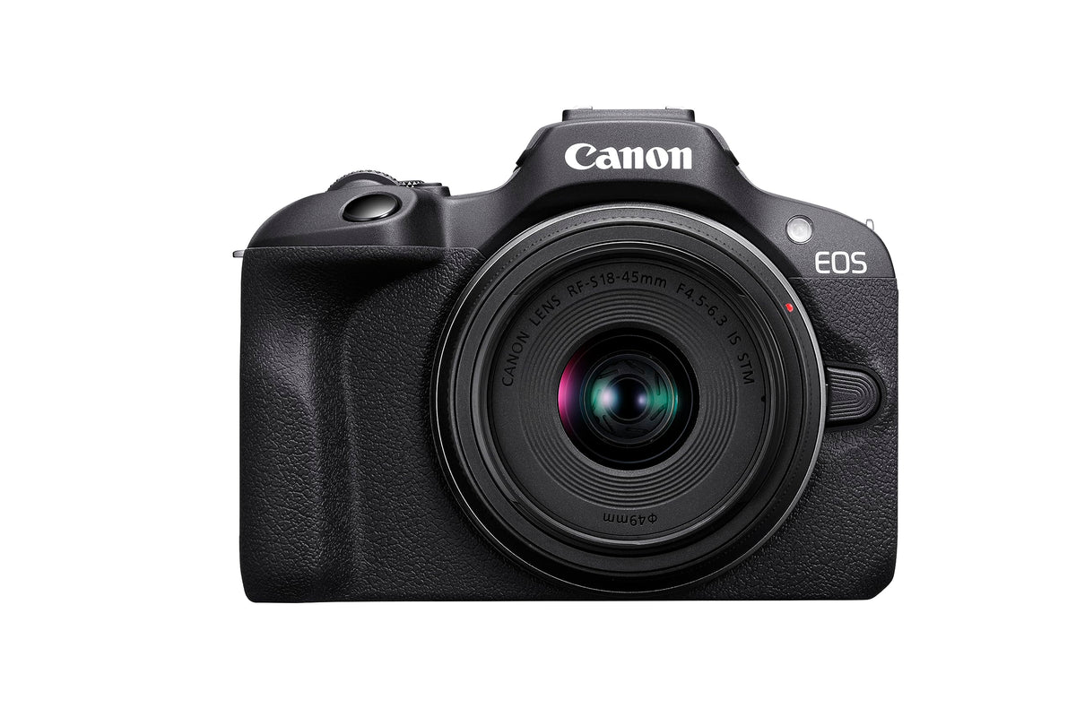Canon Eos R100+ Rf-s 18-45 + 55-210 Mm Compact Camera One Size