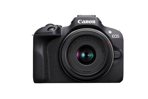 Canon Eos R100+ Rf-s 18-45 + 55-210 Mm Compact Camera One Size