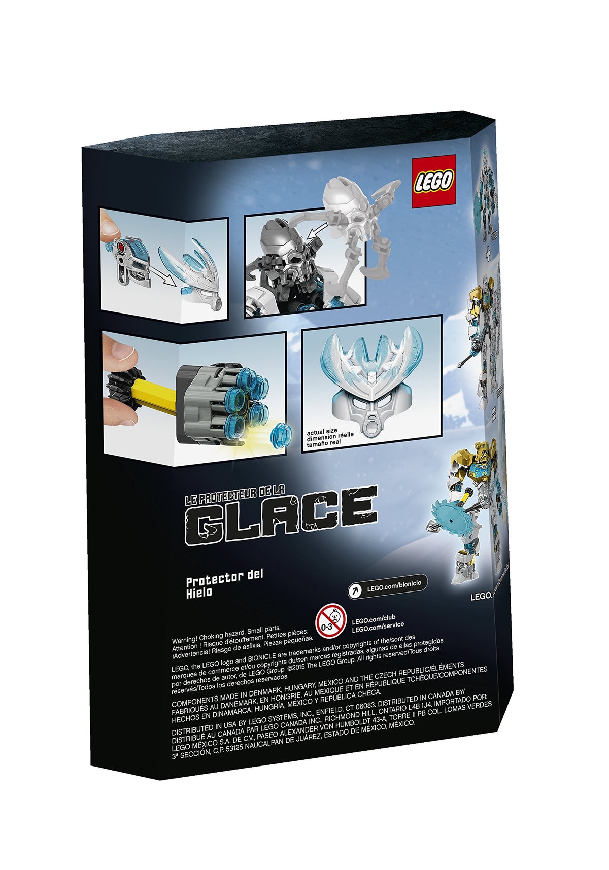 LEGO Bionicle 70782 Protector of Ice Building Kit