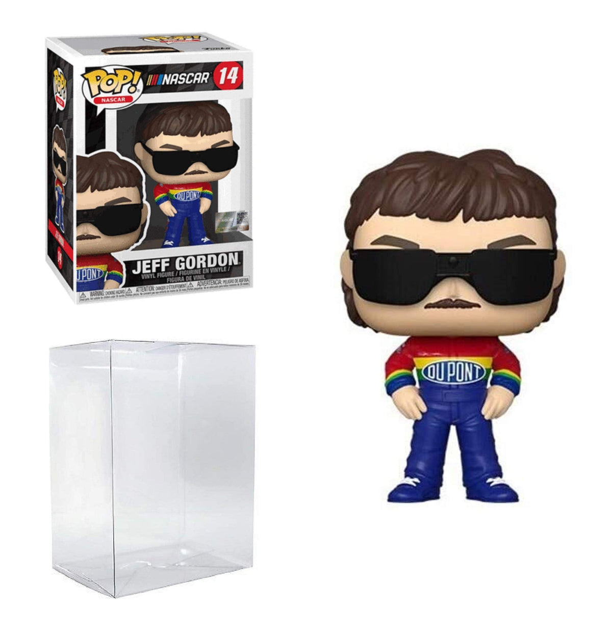 Funko Jeff Gordon #14 Pop Sports Nascar Vinyl Figure (Bundled with Ecotek Pop Protector)