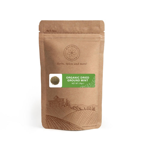 Organic Dried Ground Mint | 30g