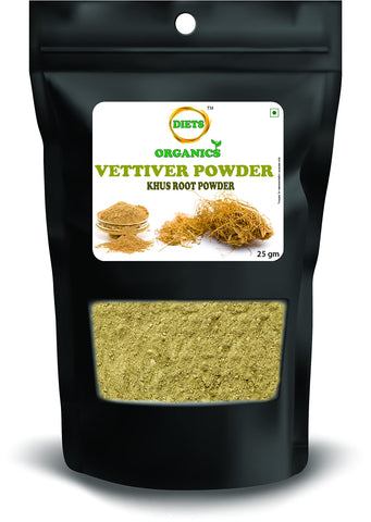 DIETS ORGANICS Vetiver Roots Powder-25 Gms
