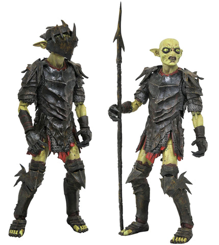 DIAMOND SELECT TOYS Aragorn The Lord of The Rings: Orc Action Figure, Multicolor 7 Inches Tall
