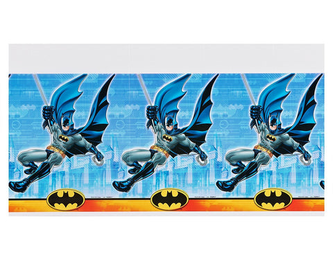 amscan Batman Plastic Tablecover 54" x 96"